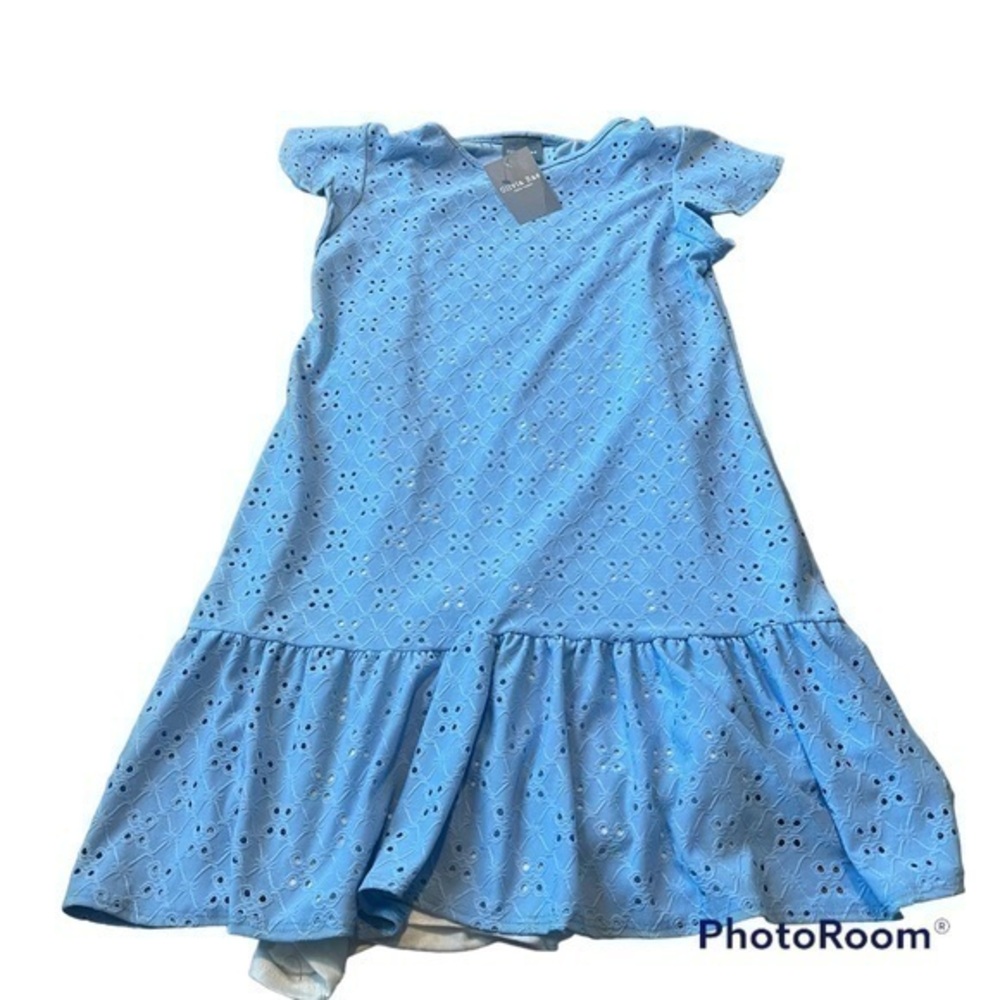 New periwinkle Olivia Rae flower dress